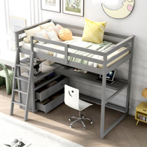 Harriet bee simoneau bunk deals bed size over